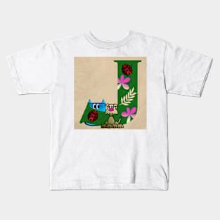 Decorative letter J Kids T-Shirt